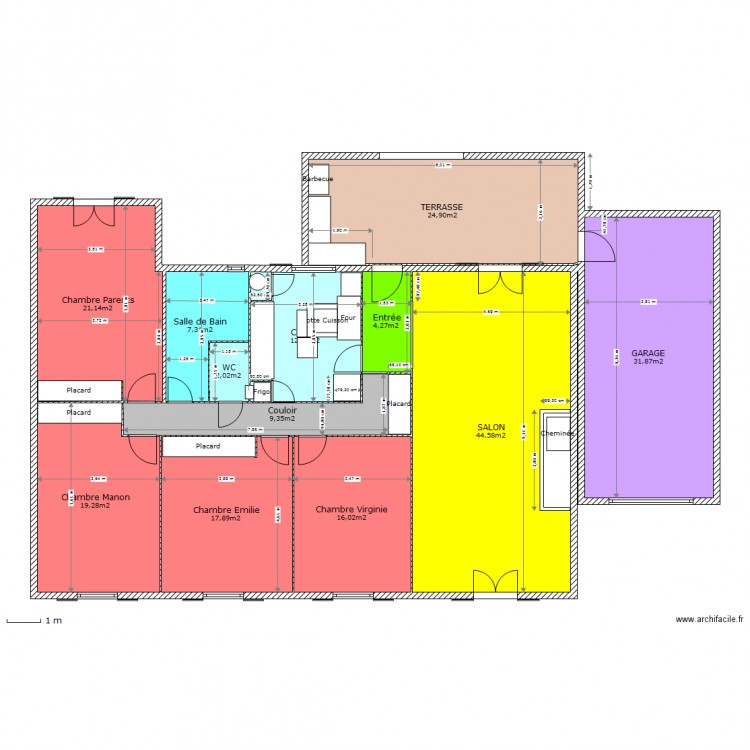 Pourrieres. Plan de 0 pièce et 0 m2