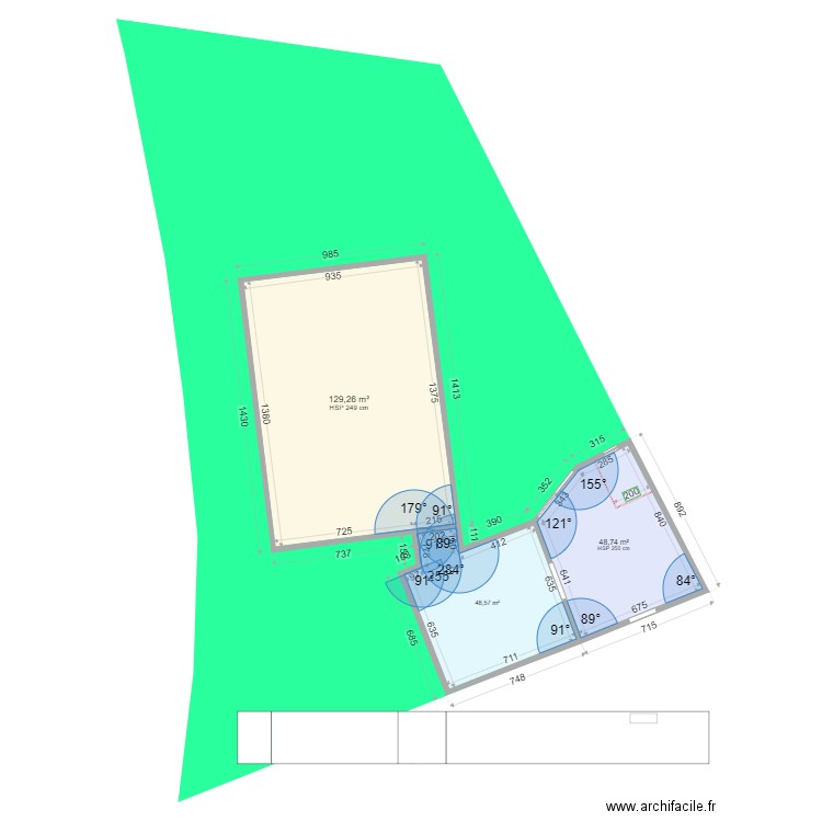 plan 14. Plan de 0 pièce et 0 m2