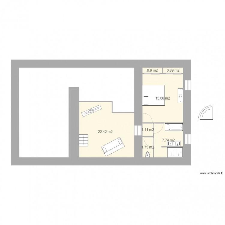 LastUndo 2a. Plan de 0 pièce et 0 m2