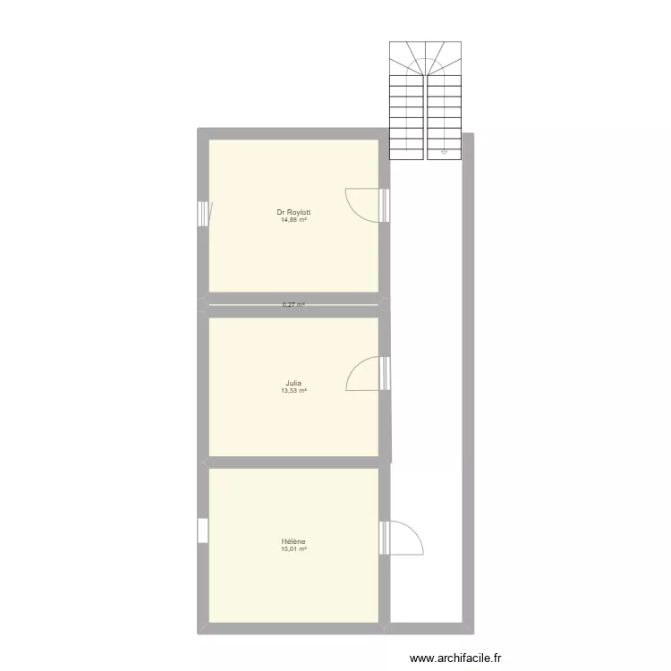 maison Florian. Plan de 