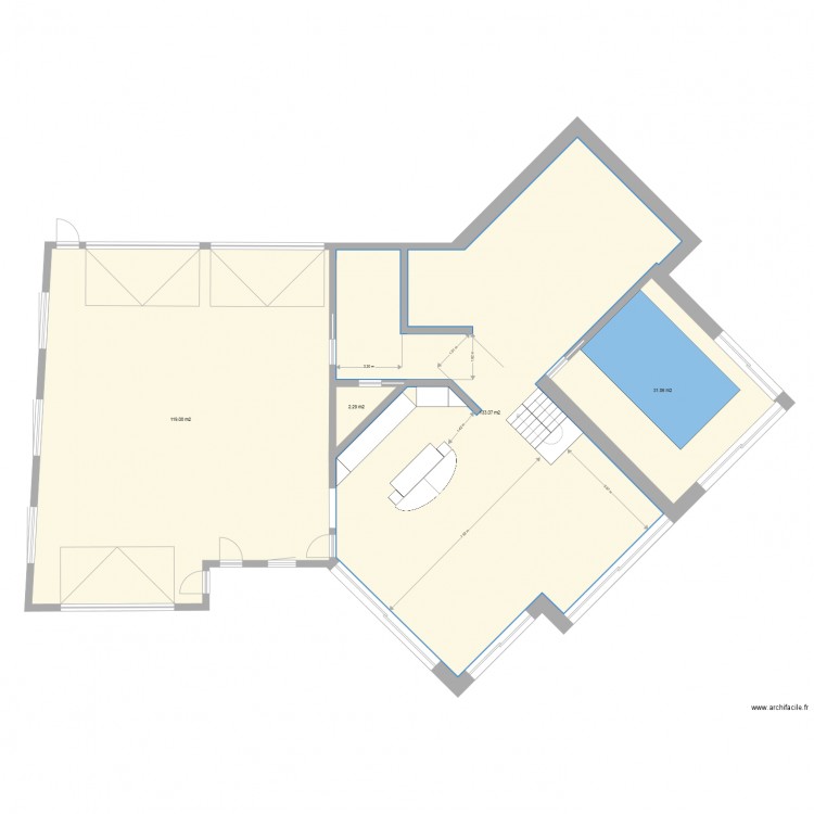 damien PROJET 2. Plan de 0 pièce et 0 m2