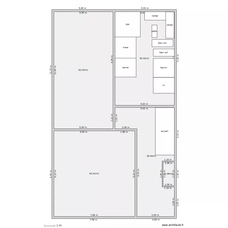spa vide. Plan de spa vide. Plan de