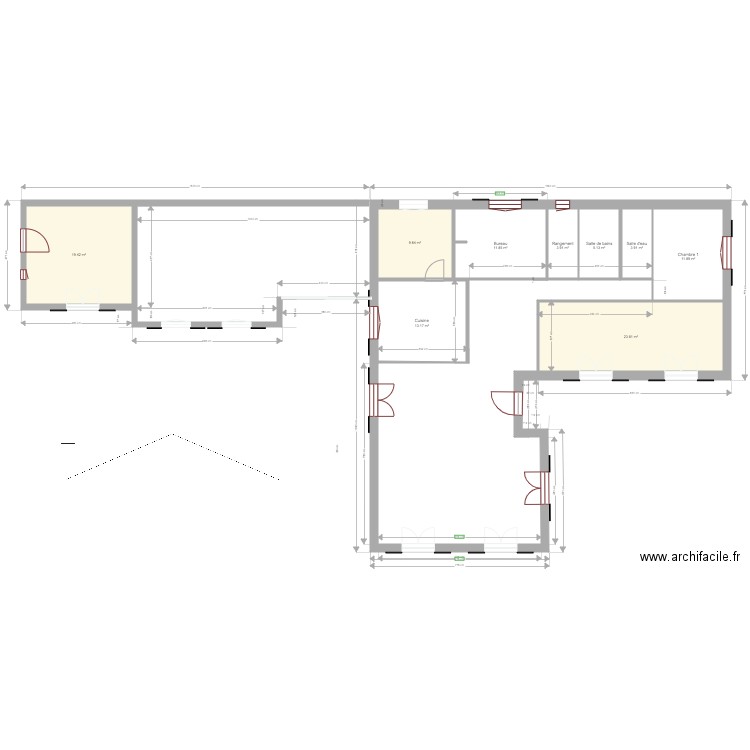 Sanguine 2. Plan de 0 pièce et 0 m2