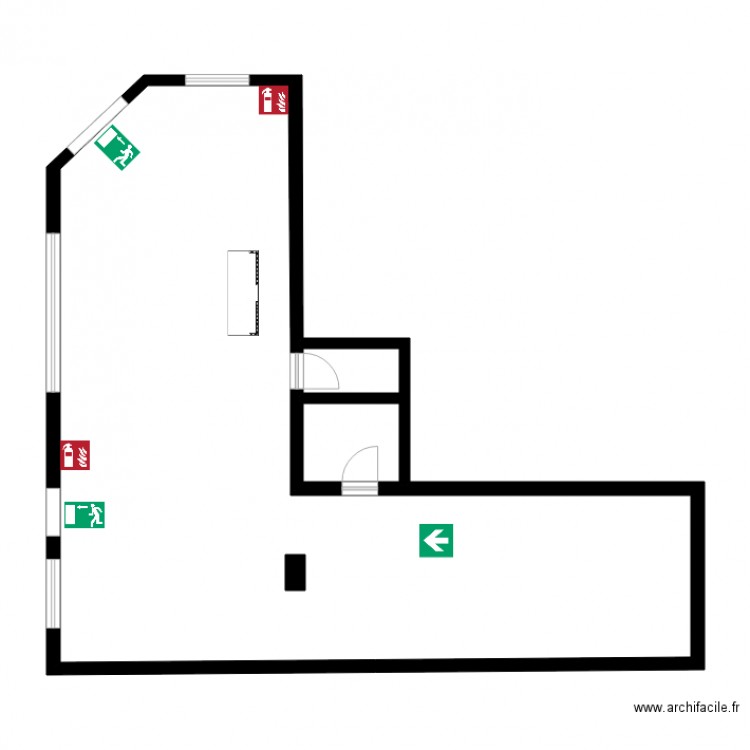 fanta coiffure N2. Plan de 0 pièce et 0 m2