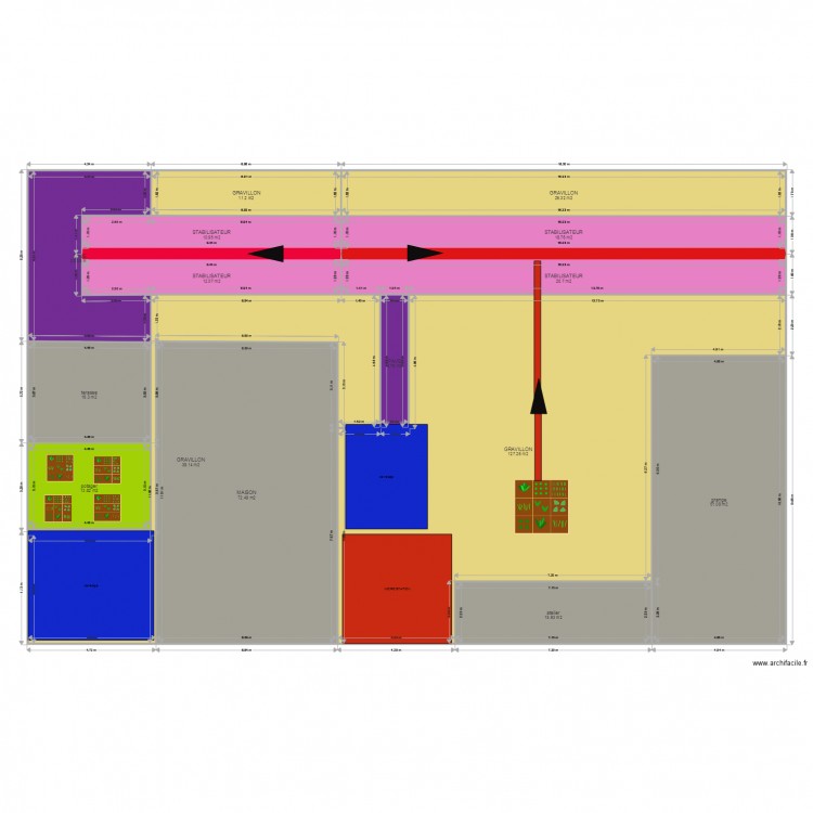 exterieur. Plan de 0 pièce et 0 m2