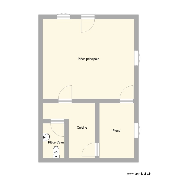 9 Bouillé. Plan de 0 pièce et 0 m2