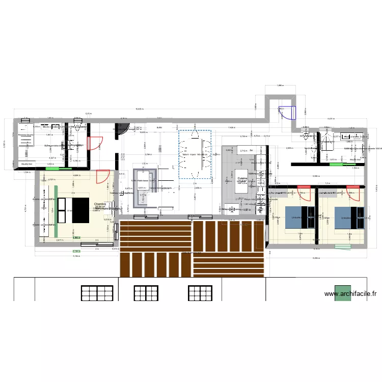 maison 1. Plan de 
