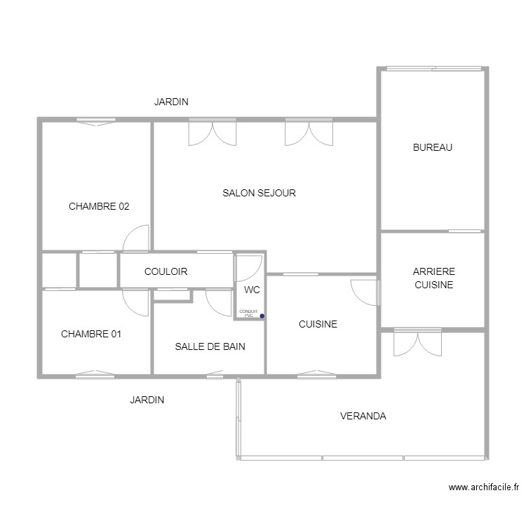 BROECKAERT. Plan de 0 pièce et 0 m2