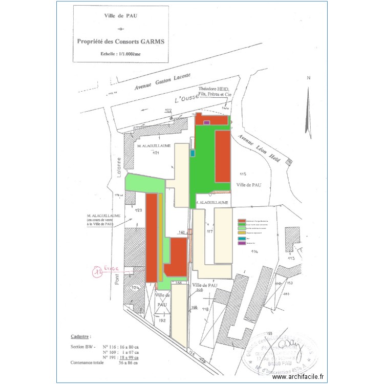 Plan Quartier. Plan de 0 pièce et 0 m2