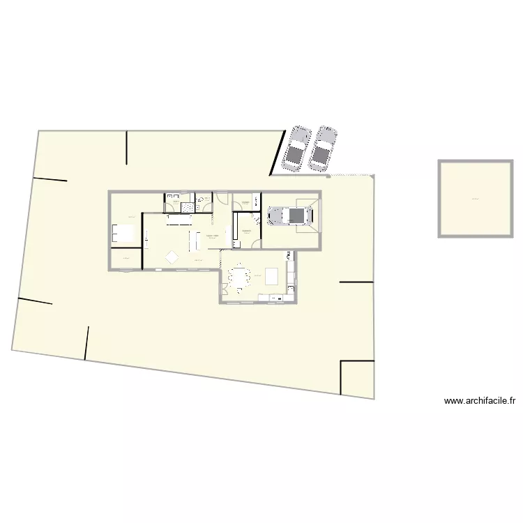 Plan terrain Ri d Olon V3. Plan de Plan terrain Ri d Olon V3. Plan de
