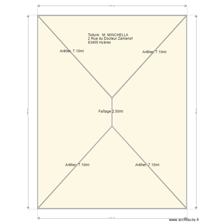 Plan MINCHELA. Plan de 0 pièce et 0 m2