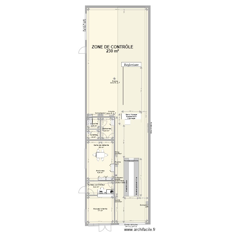 CCT VL MARENNES. Plan de 7 pièces et 293 m2