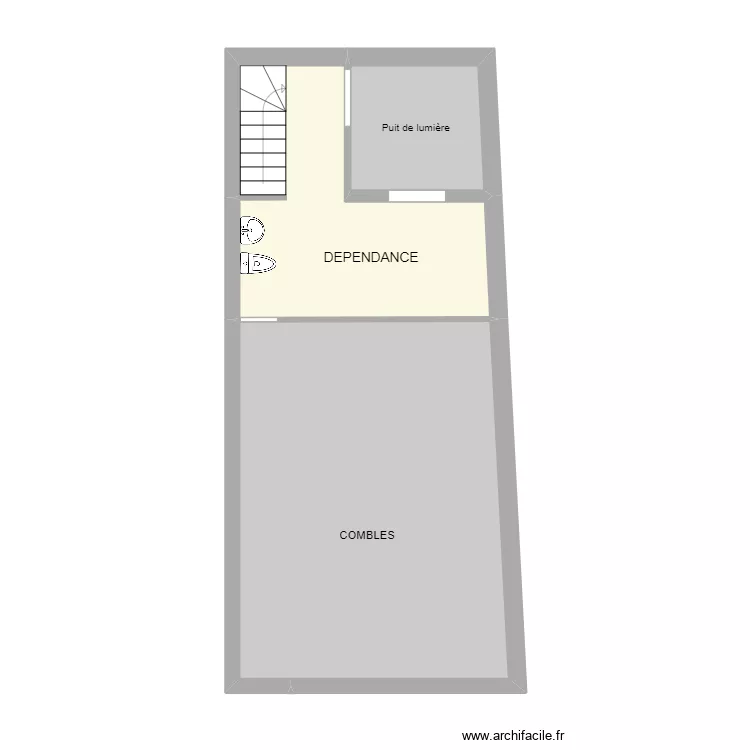 Fontaine neuve 27 R+3. Plan de 