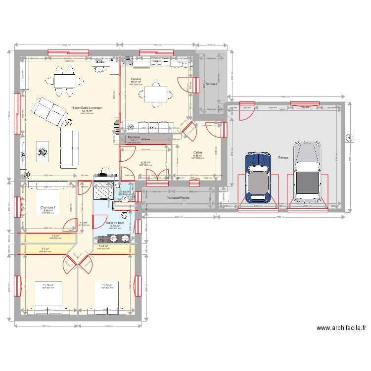 Scali GRANIEU 1. Plan de 0 pièce et 0 m2