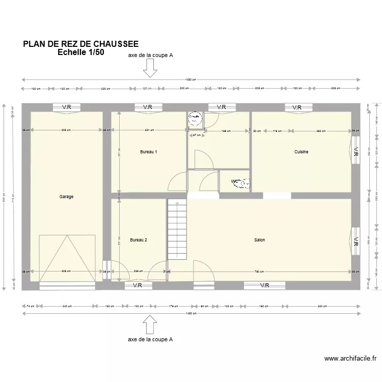 permis 2 vdv rdc2. Plan de permis 2 vdv rdc2. Plan de
