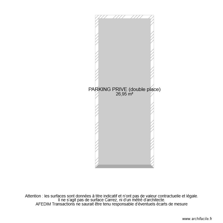 BI 6760 parking PRIVE. Plan de 0 pièce et 0 m2