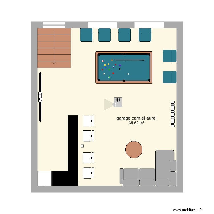 garage cam et aurel. Plan de 0 pièce et 0 m2