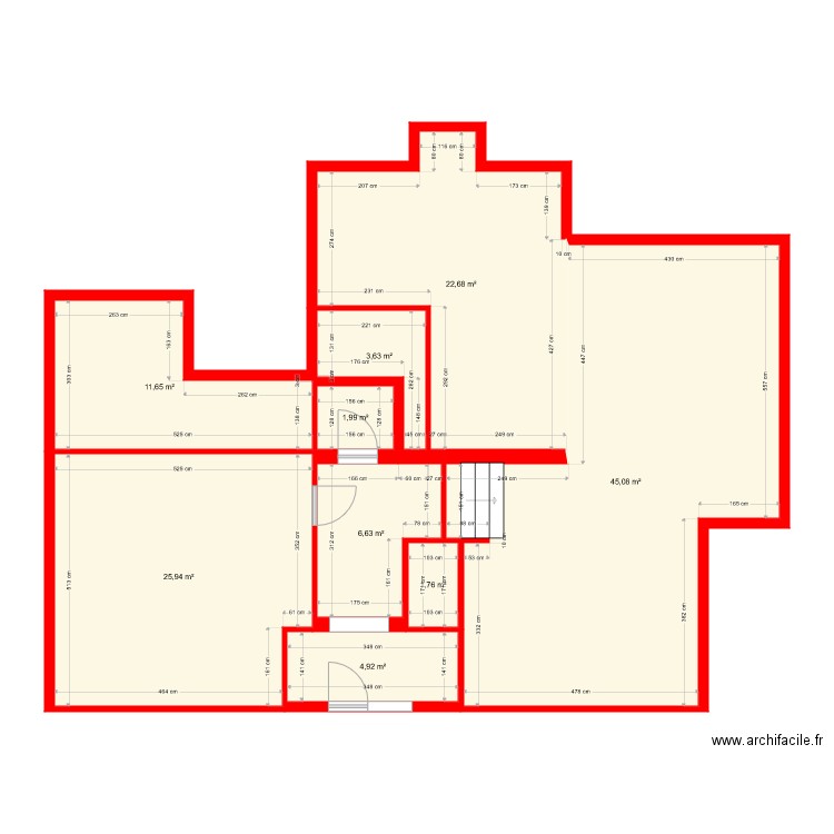 BI 6484. Plan de 0 pièce et 0 m2