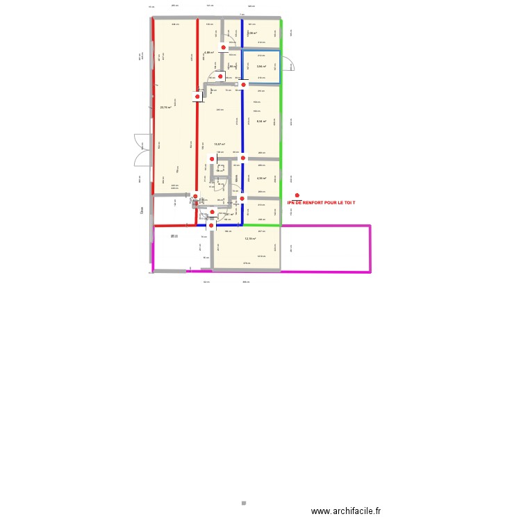 LES CONTAINERS DS LA MAISON. Plan de 11 pièces et 82 m2