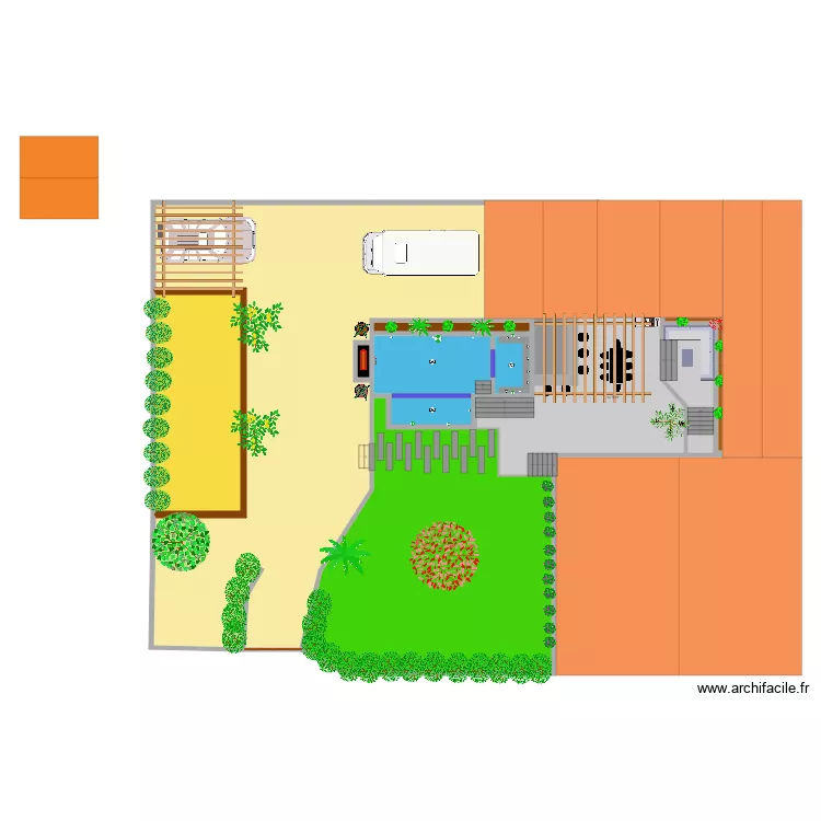 plan jardin terain de boulle 1. Plan de 