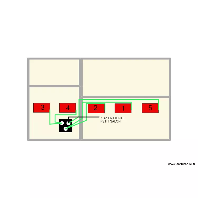villa H et E clim sur DALLE. Plan de villa H et E clim sur DALLE. Plan de