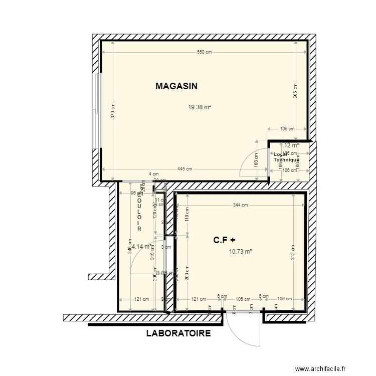 DSI VIANDE 1. Plan de 0 pièce et 0 m2