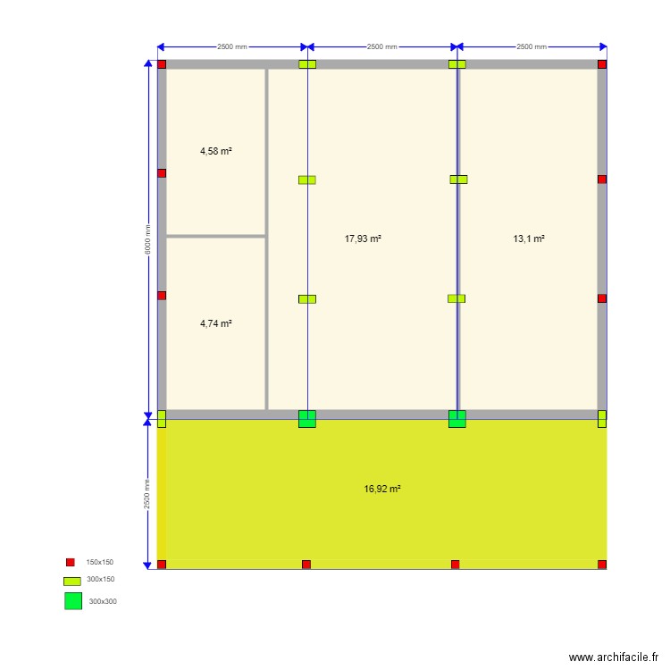 45 8 plo svai. Plan de 0 pièce et 0 m2