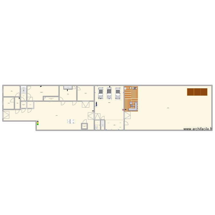 Denonville Ségrégation. Plan de 0 pièce et 0 m2