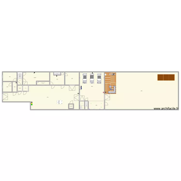 Denonville S&eacute;gr&eacute;gation. Plan de 