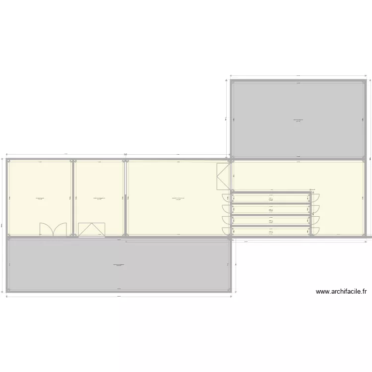 Station de conditionnement SEAA. Plan de 
