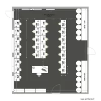 Plan salle informatique configuration 4