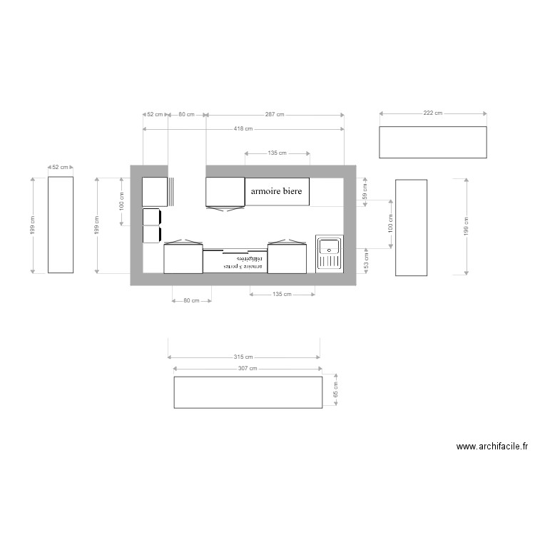 plan bar2. Plan de 0 pièce et 0 m2