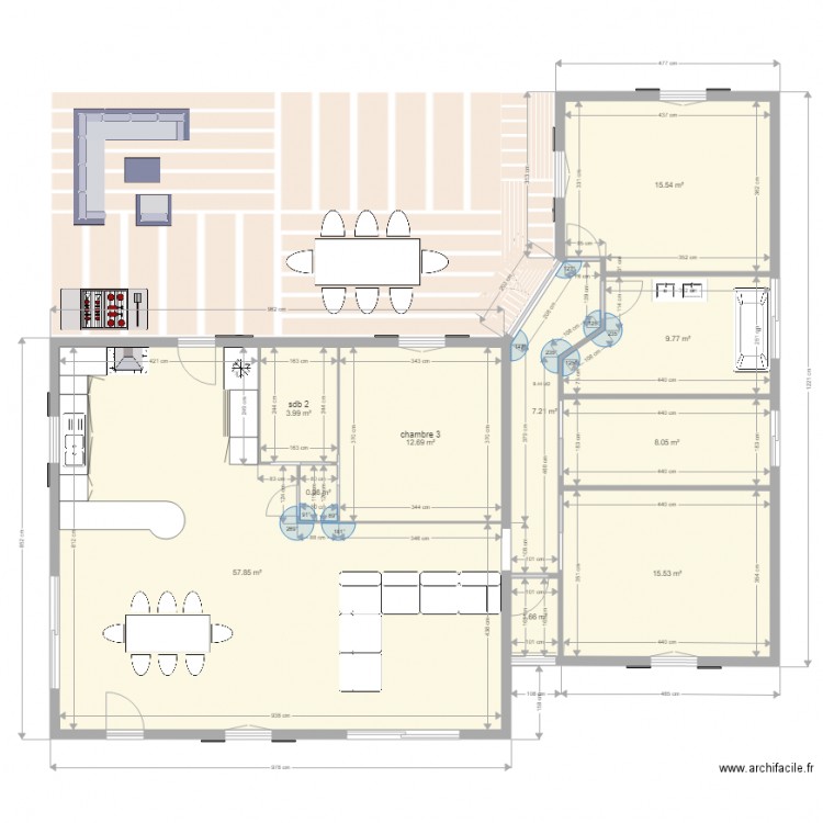 maison muy 32. Plan de 0 pièce et 0 m2