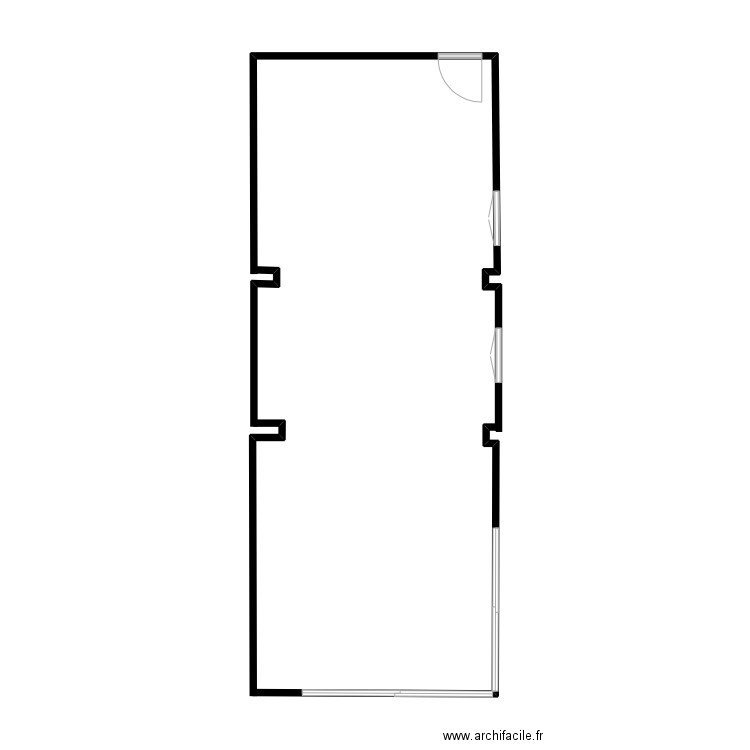 plan vierge caro. Plan de 0 pièce et 0 m2
