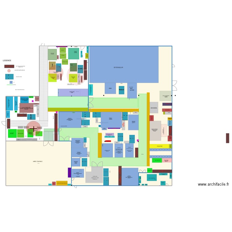 ATELIER 09/01/2023 formage + usinage. Plan de 3 pièces et 2083 m2