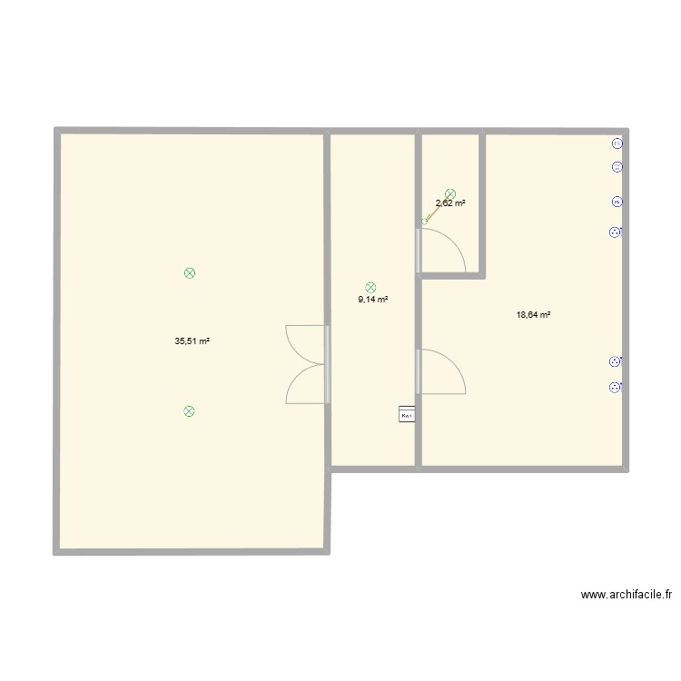 RDC ST VAL. Plan de 0 pièce et 0 m2