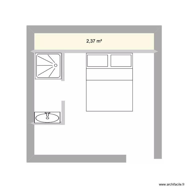 trou d'eau 6. Plan de 