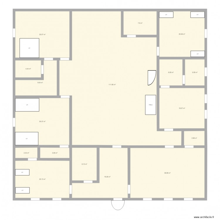 Maison Alfatih . Plan de 0 pièce et 0 m2