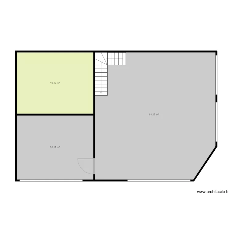 1er &eacute;tage BOES. Plan de 