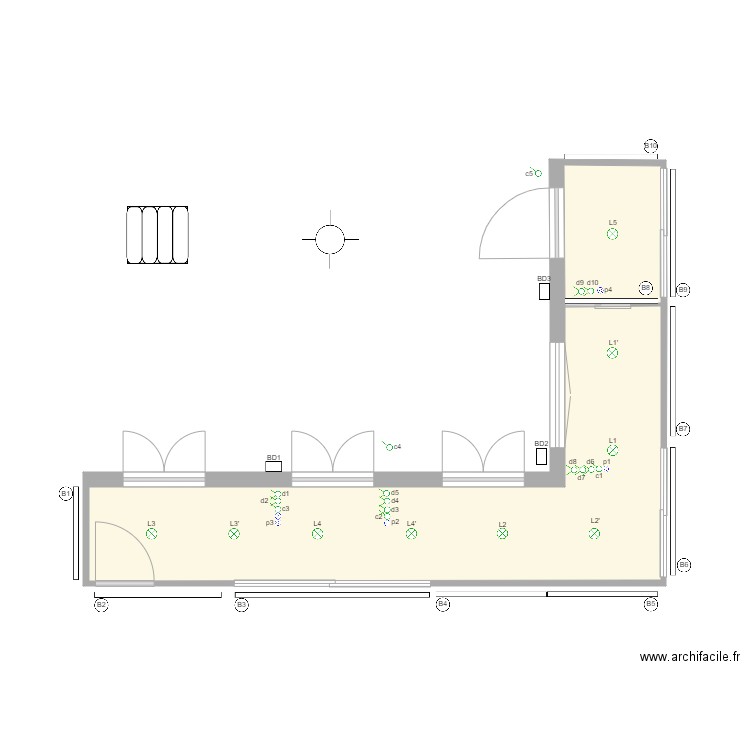 Maison future. Plan de 0 pièce et 0 m2