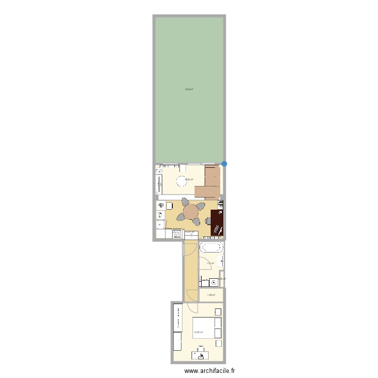 Uccle. Plan de 0 pièce et 0 m2