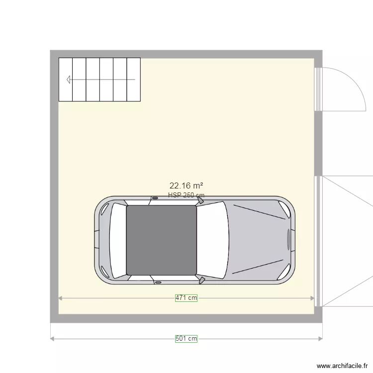 garage st epin. Plan de 