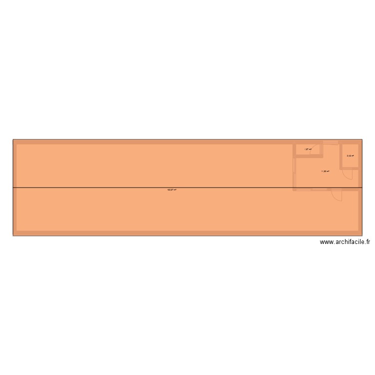 hangar. Plan de 0 pièce et 0 m2