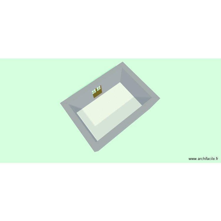 Cuisine escoubilhac. Plan de 1 pièce et 24 m2