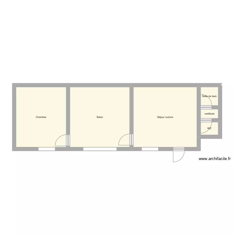 242 robette log 5 bouin. Plan de 6 et 57 m² 242 robette log 5 bouin. Plan de 6 et 57 m²