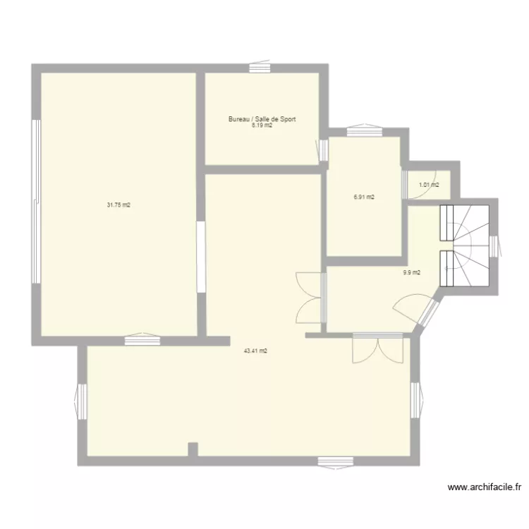 Maison Blanche2. Plan de 