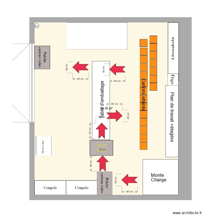 Emballage 2. Plan de 0 pièce et 0 m2