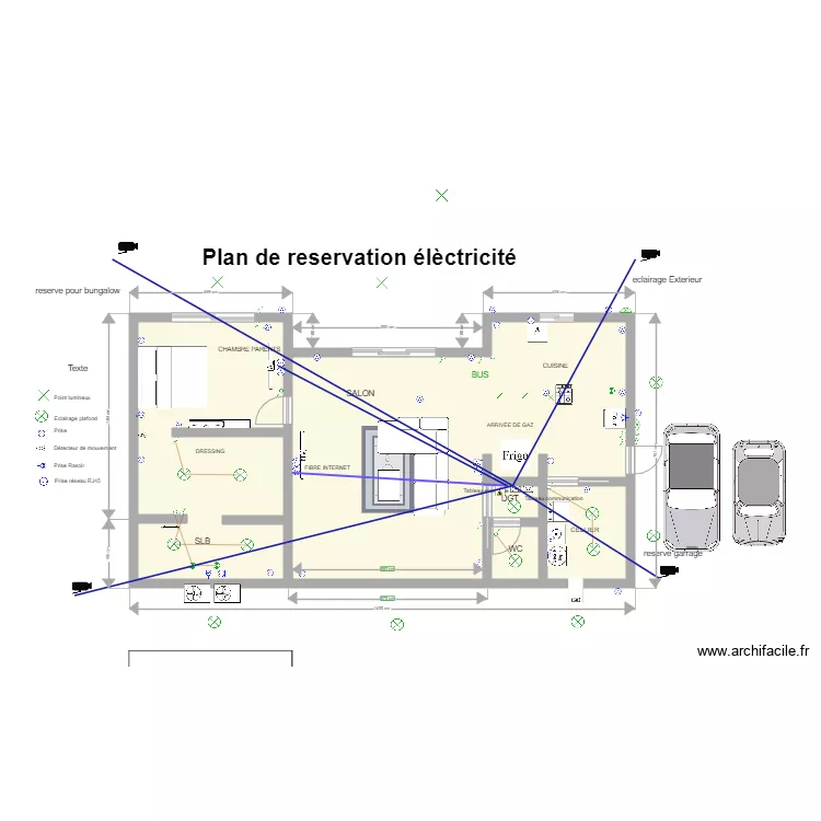 maison PLAN MEDIA. Plan de 