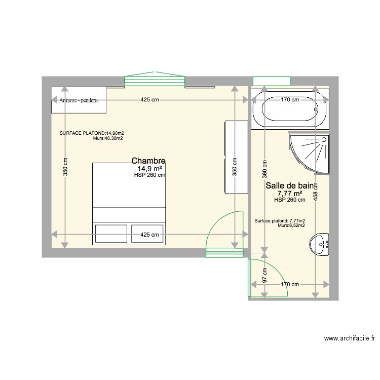 rénovation maison principale. Plan de 0 pièce et 0 m2