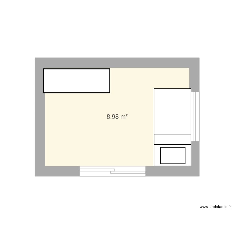 chambre owen. Plan de 0 pièce et 0 m2